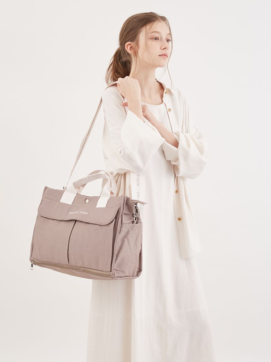 GELATO PIQUE マザーズバッグ 2WAY トートバッグ ONLINE限定】2wayスクエアママバッグ（GELATO PIQUE KIDS & BABY