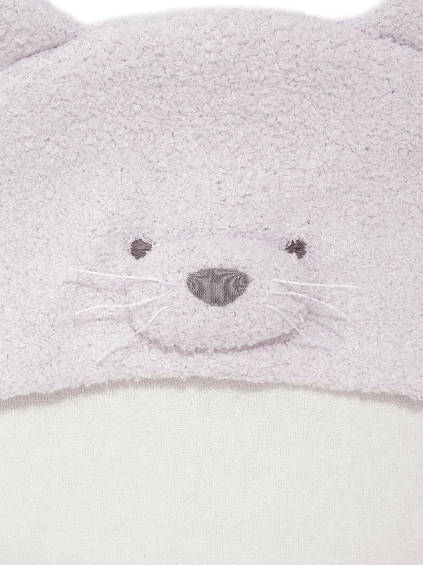 GELATO PIQUE KIDS & BABY「【ラッピング済み】【BABY】パウダーアニマルおくるみ&スタイセット BOX付き」|その他ベビー用品|