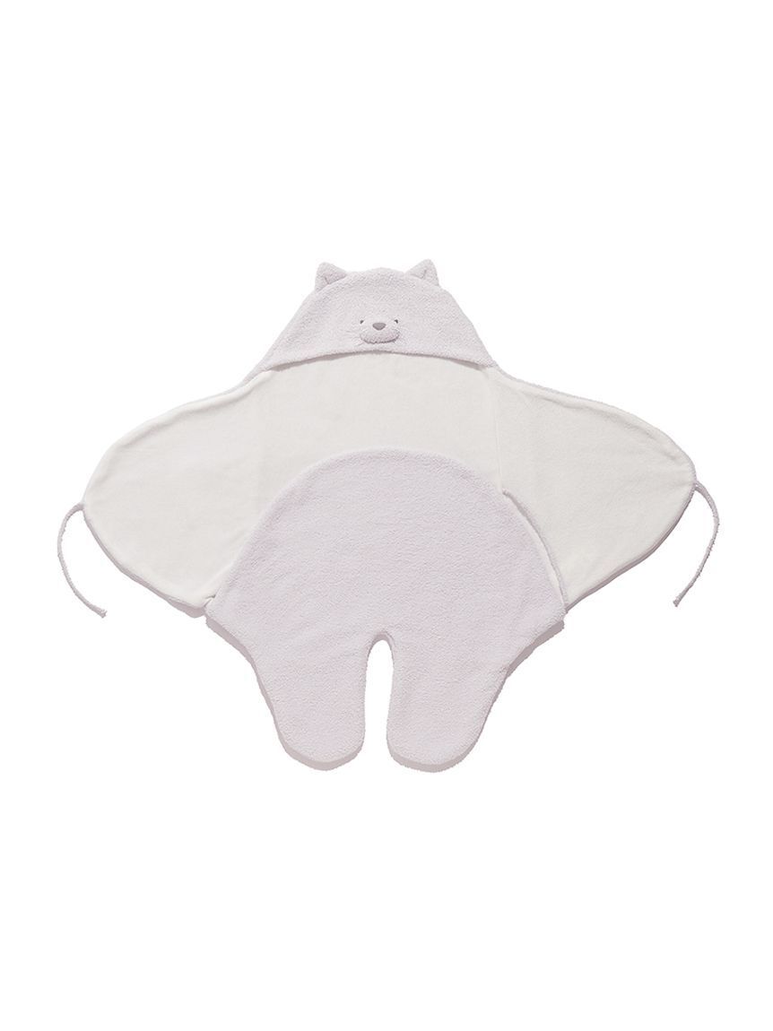 GELATO PIQUE KIDS & BABY「【ラッピング済み】【BABY】パウダーアニマルおくるみ&スタイセット BOX付き」|その他ベビー用品|