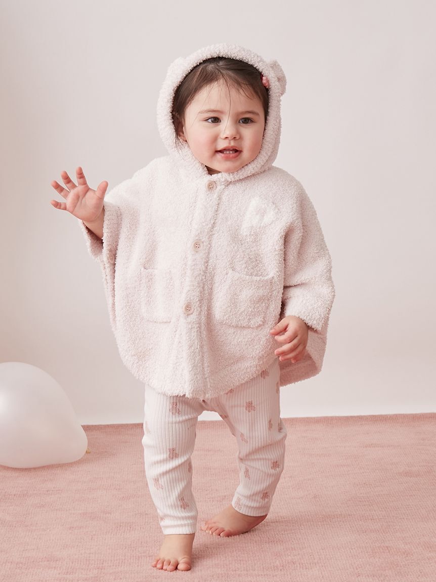 GELATO PIQUE KIDS & BABY「【ラッピング済み】【BABY】パウダーベアポンチョ&ストローマグセット BOX付き」|その他ベビー用品|