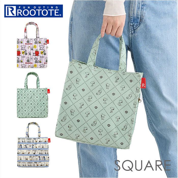 ROOTOTE「スヌーピー ROOTOTE ルートート 8517 通販 ラミネート トートバッグ トートバック」|トートバッグ|