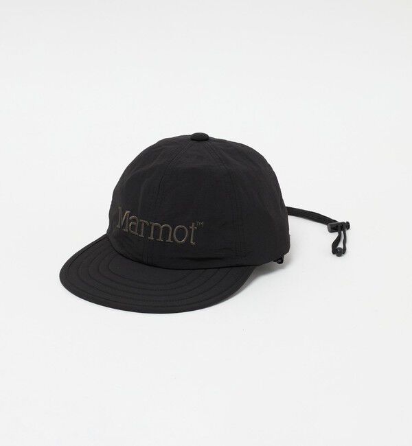 UNITED ARROWS green label relaxing「【別注】＜Marmot＞ロングビル キャップ」|キャップ・キャスケット|BLACK