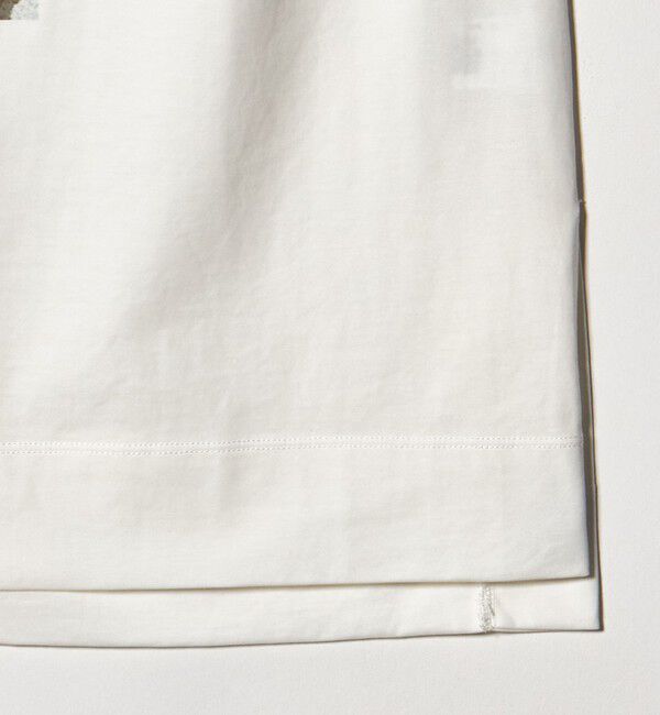 UNITED ARROWS green label relaxing「フォトプリント フレンチスリーブ Tシャツ 接触冷感」|Tシャツ・カットソー|