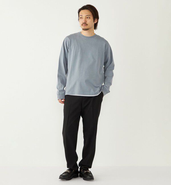SHIPS Colors 「SHIPS Colors:フェードカラー クルーネック ロンT◇」|Tシャツ・カットソー|