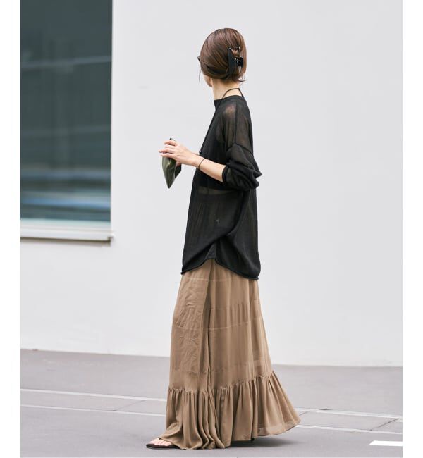 Plage「《追加》Linen/ny long プルオーバー 2」|ニット・セーター|