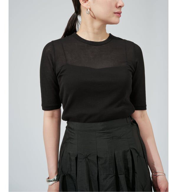 VERMEIL par iena「シアーTシャツ」|Tシャツ・カットソー|