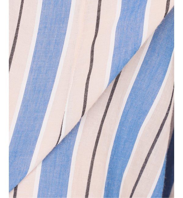 Spick and Span「《別注カラー有》ne Quittez pas CottonVoile StripeSlant Panel Skirt*」|スカート|