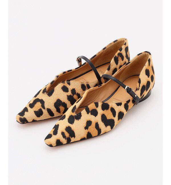 BEIGE,「【一部店舗限定】HENRI EN VARGO / KATE レオパードメリージェーン」|その他|Leopard