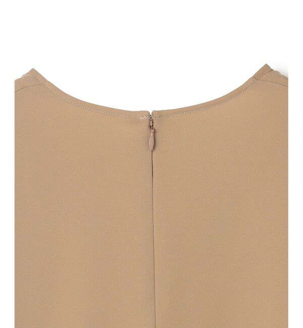 BEIGE,「VIRGILE / Vネックリラックスワンピース」|ワンピース|