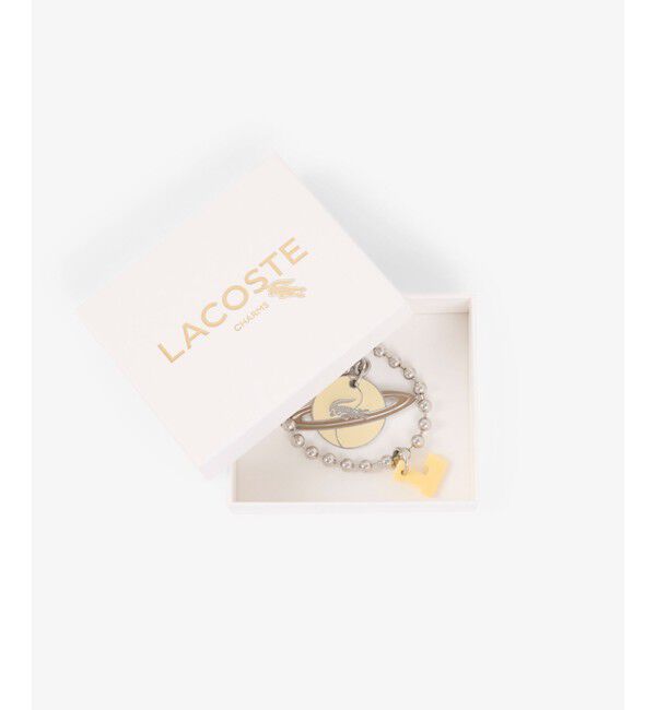 LACOSTE「Lチャームズ プラネットバッグチャームキーリング」|チャーム・キーホルダー|