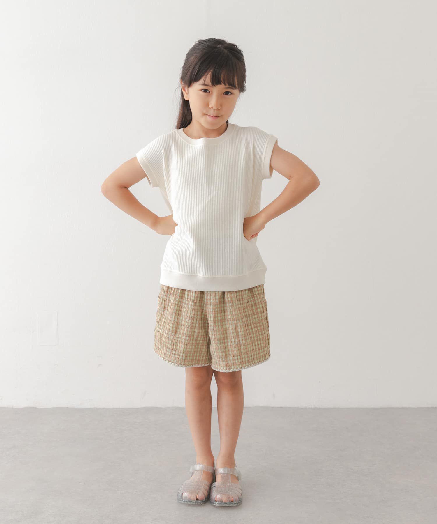 URBAN RESEARCH DOORS「『150サイズあり』チェックキュロット(KIDS)」|その他|