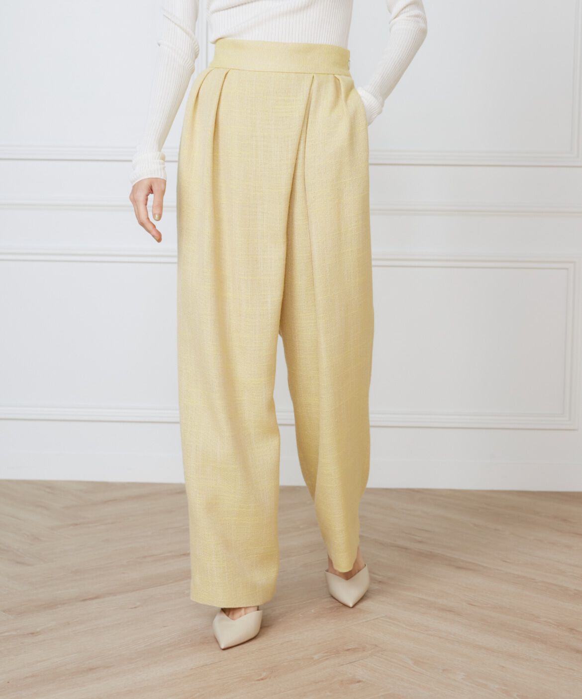 INED「《大きいサイズ》ラップパンツ《la veille by SUPERIOR CLOSET》」|その他|