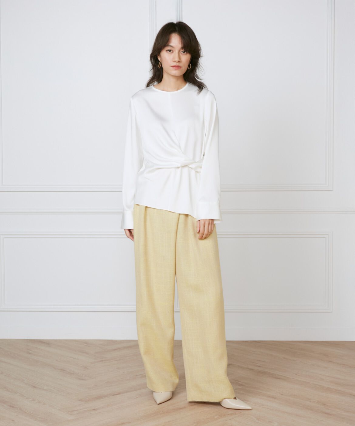 INED「《大きいサイズ》ラップパンツ《la veille by SUPERIOR CLOSET》」|その他|
