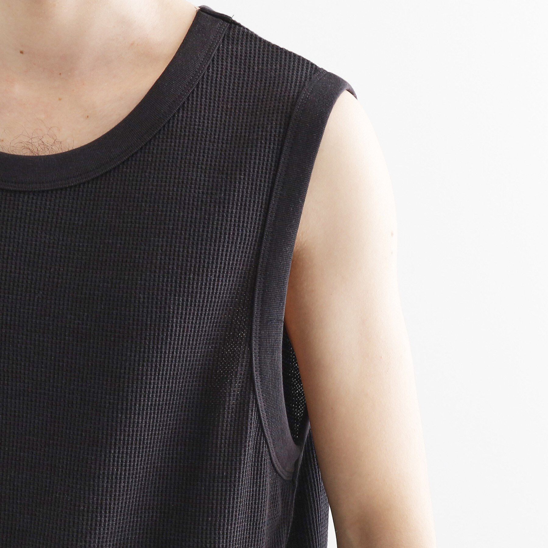 tk.TAKEO KIKUCHI「◆ワッフルノースリーブタンクトップ」|タンクトップ|