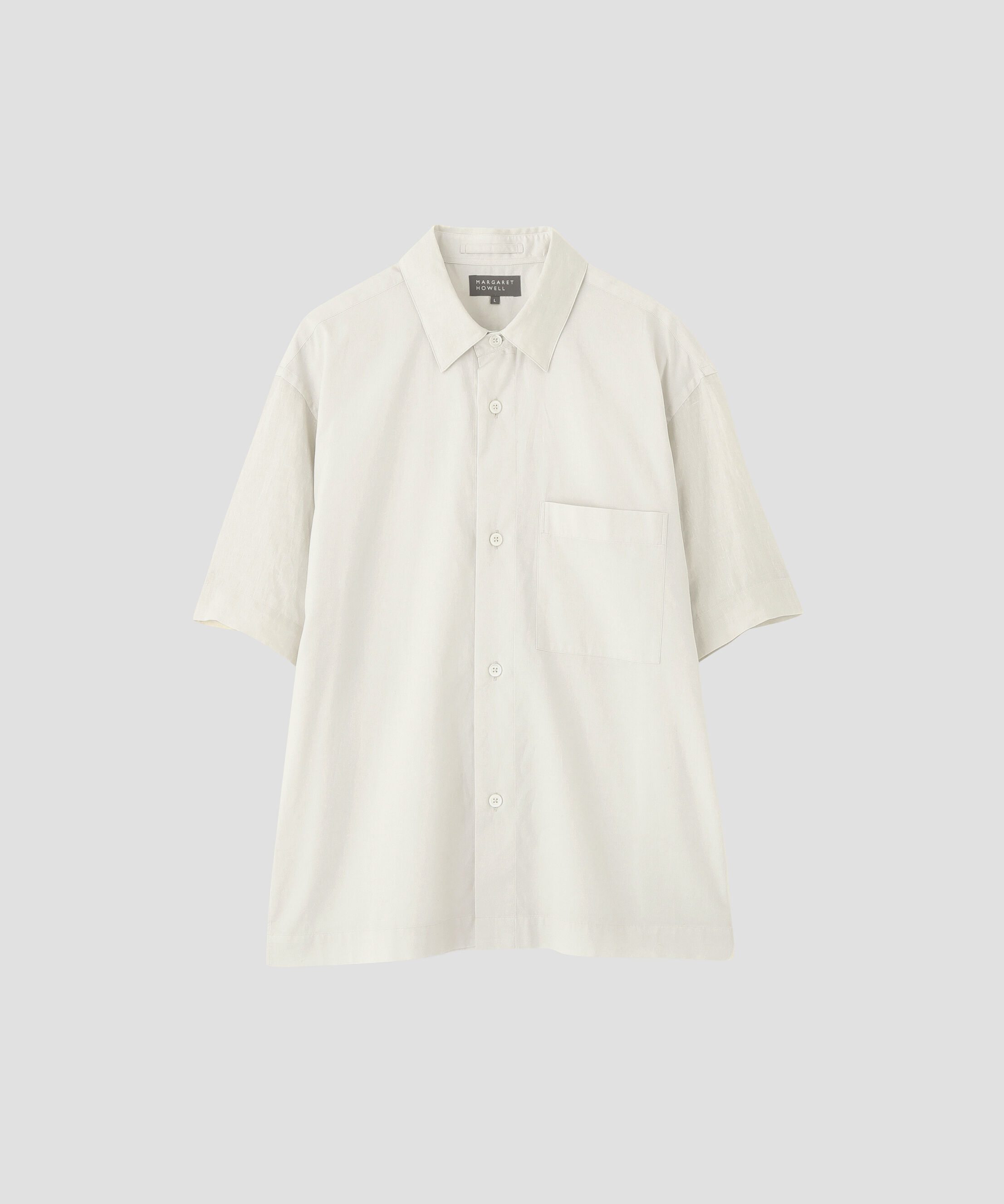 MARGARET HOWELL「FINE COTTON PIQUE SHIRTING SHIRT」|シャツ・ブラウス|