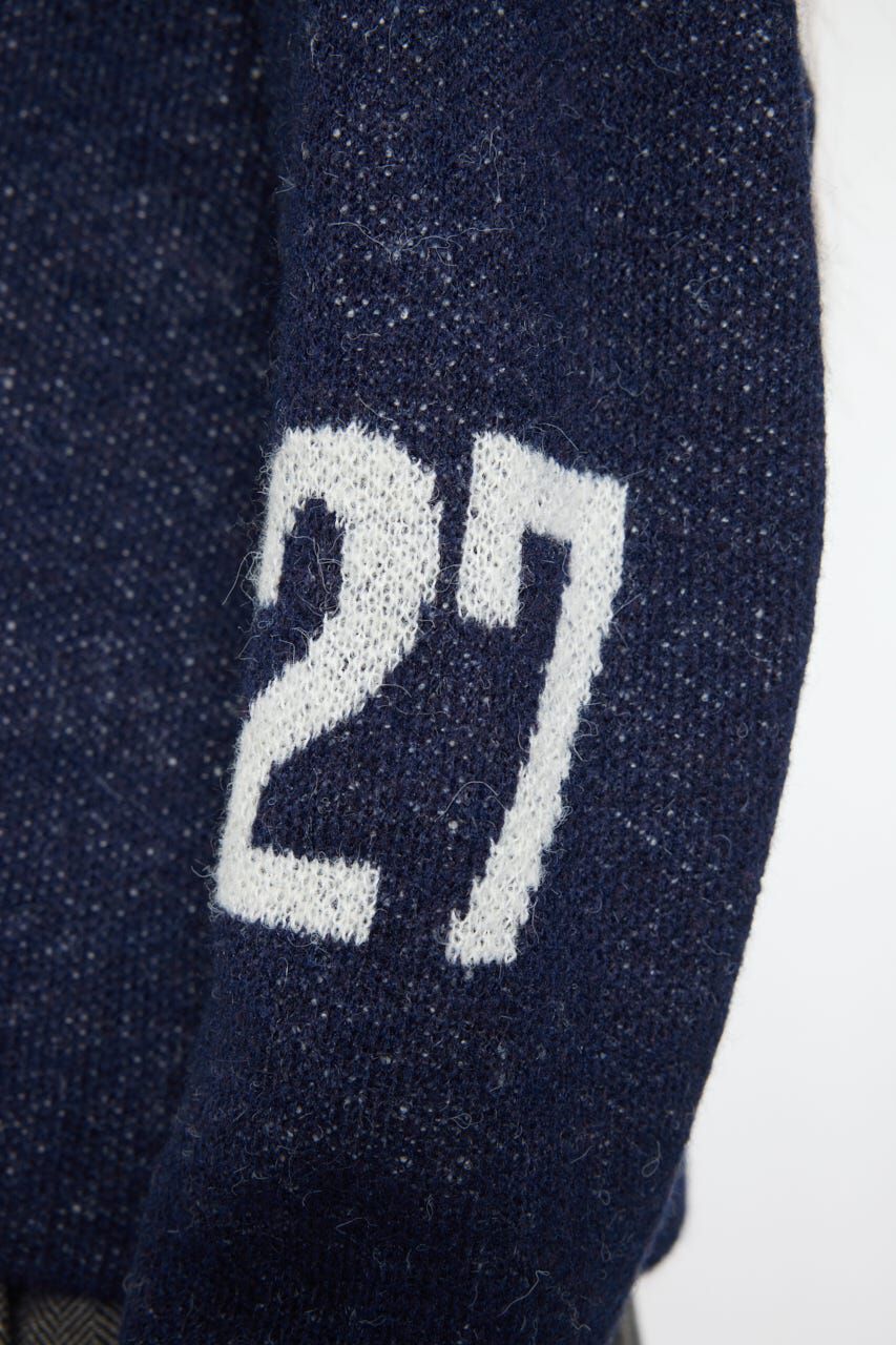 MOUSSY「SHAGGY NUMBERING セーター」|ニット・セーター|
