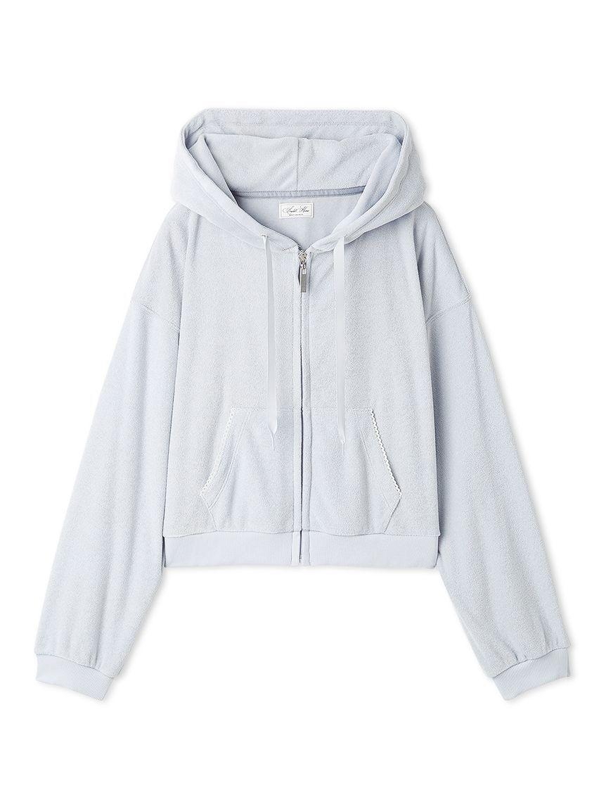 SNIDEL HOME「【SorbetLight】【接触冷感】パイルパーカー」|ルームウェア|
