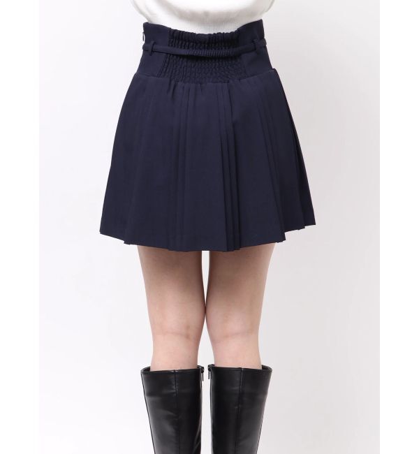 dazzlin「【POLO BCSコラボ】ベルトツキハイウエストプリーツミニスカート」|スカート|