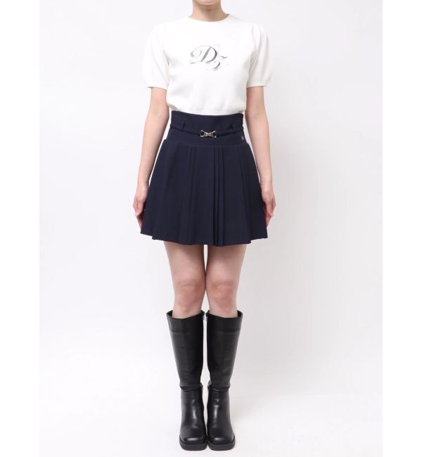 dazzlin「【POLO BCSコラボ】ベルトツキハイウエストプリーツミニスカート」|スカート|