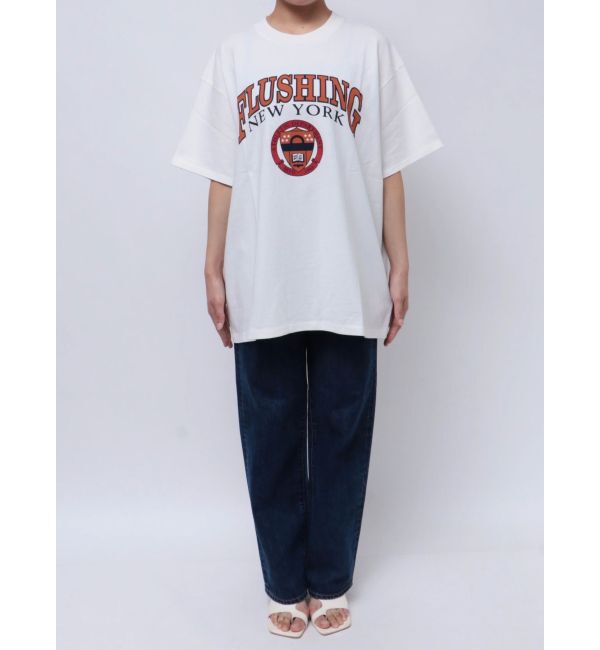 Ungrid「カレッジロゴビッグTee」|Tシャツ・カットソー|