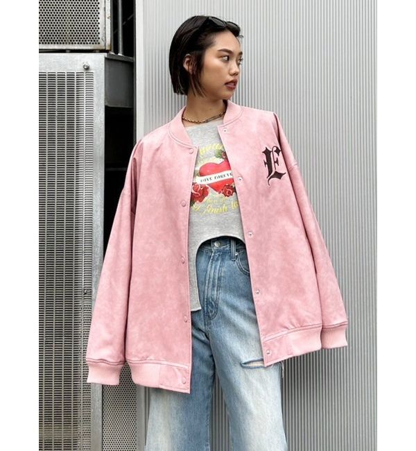 EVRIS「ローズグラフィックガーターデザイントップス」|Tシャツ・カットソー|