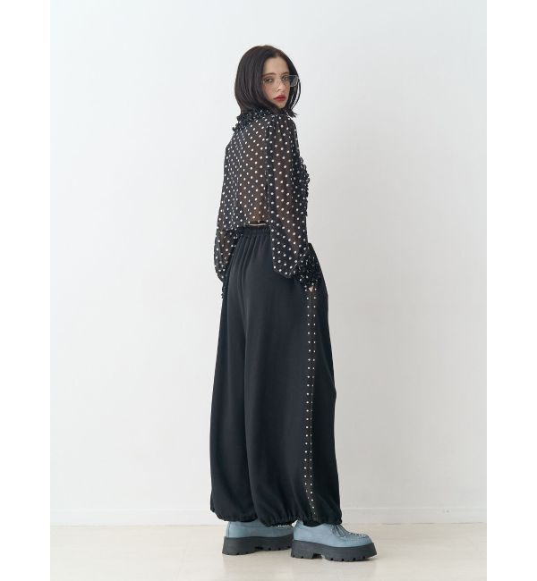 jouetie「バレルレッグルーズスタッズパンツ【セットアップ対応】」|その他|