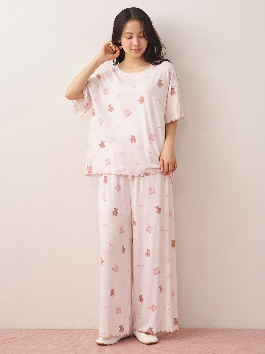 gelato pique「ピケモチーフ柄Tシャツ」|ルームウェア|