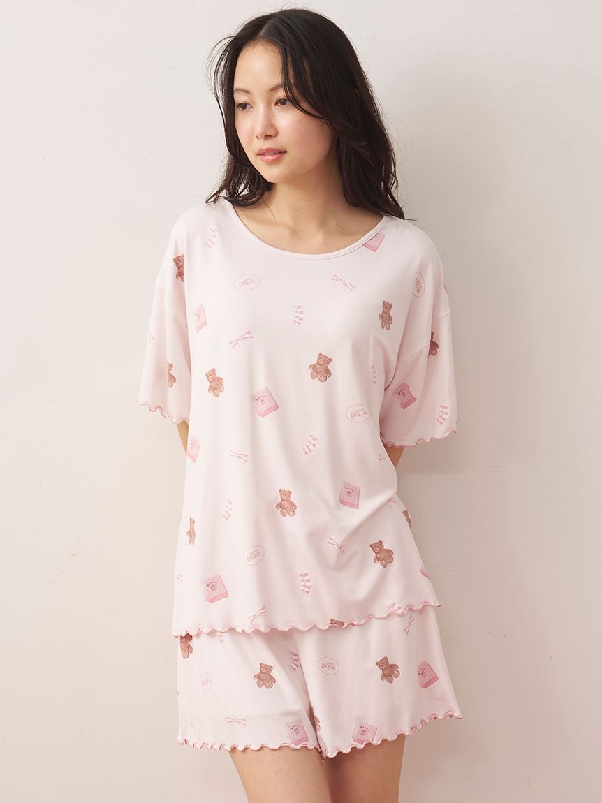 gelato pique「ピケモチーフ柄Tシャツ」|ルームウェア|