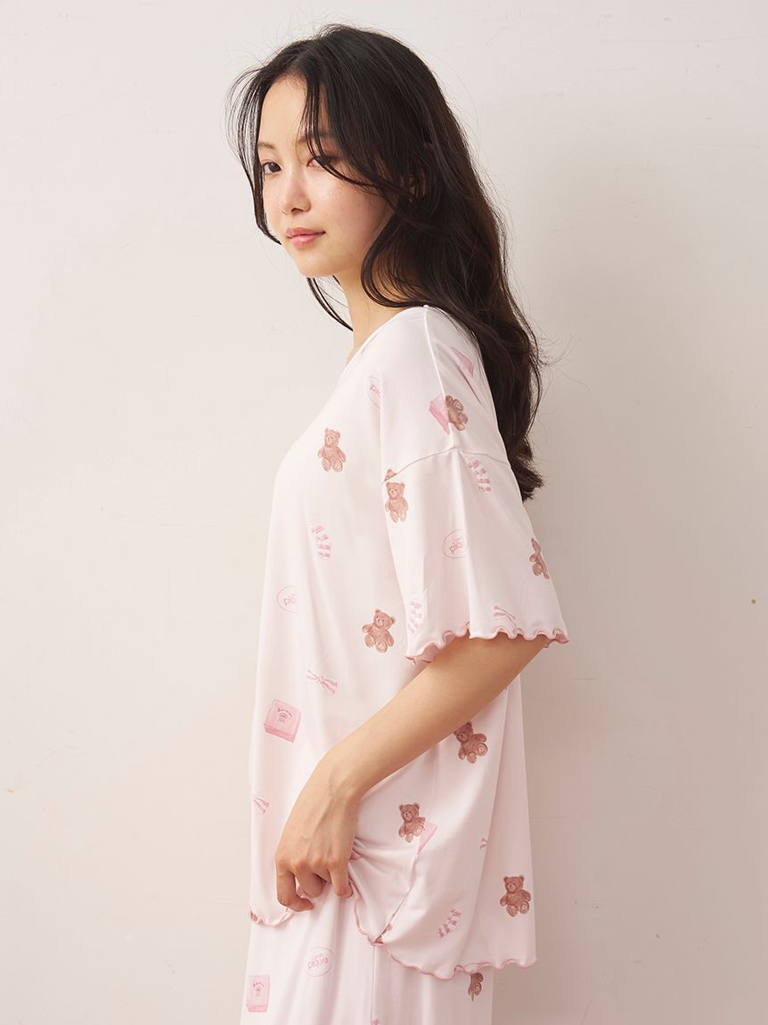gelato pique「ピケモチーフ柄Tシャツ」|ルームウェア|