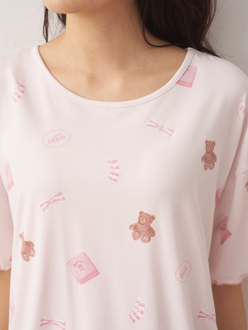 gelato pique「ピケモチーフ柄Tシャツ」|ルームウェア|