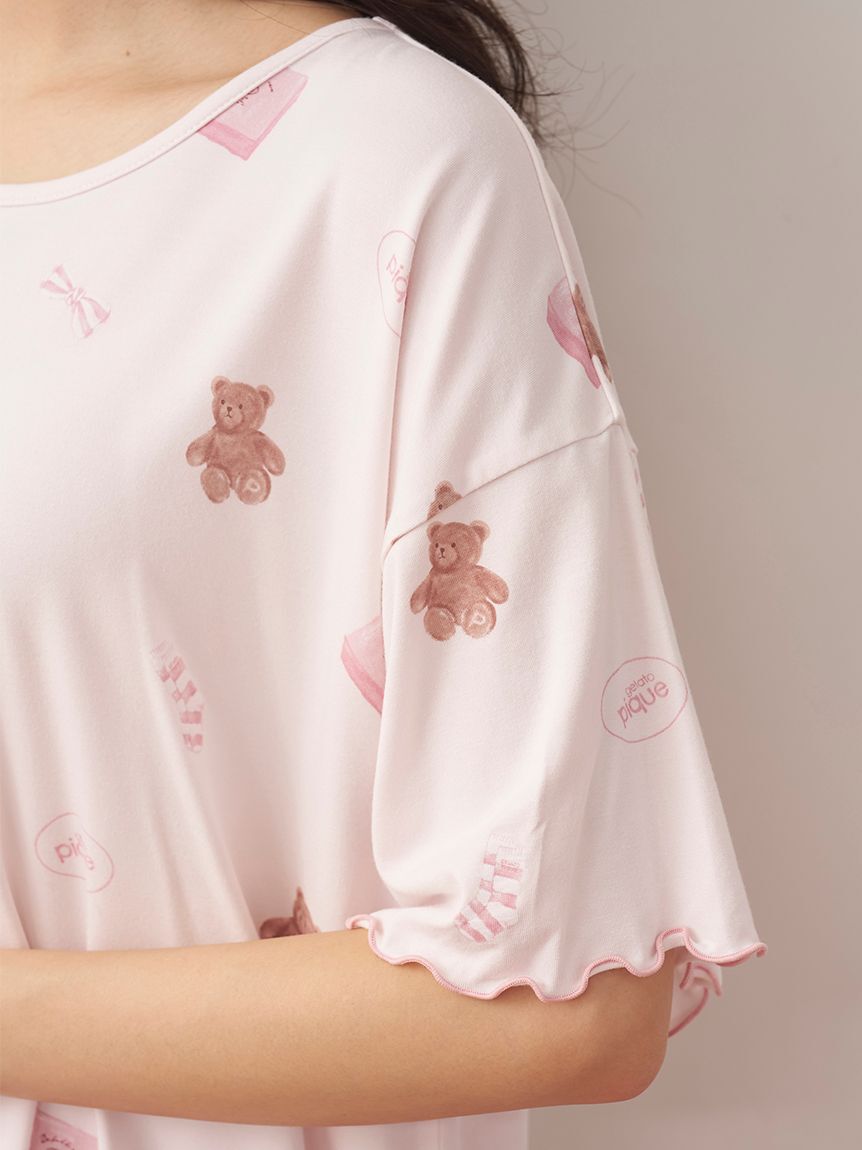 gelato pique「ピケモチーフ柄Tシャツ」|ルームウェア|