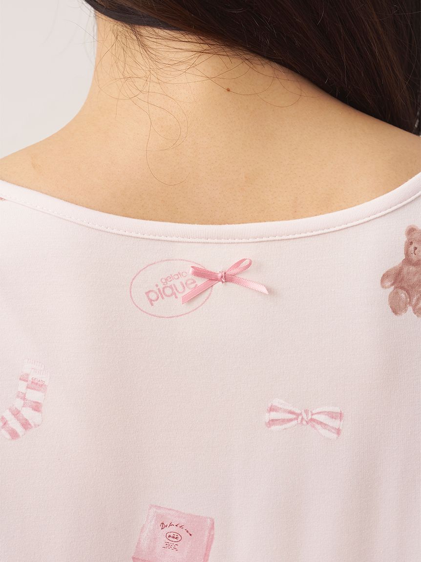 gelato pique「ピケモチーフ柄Tシャツ」|ルームウェア|