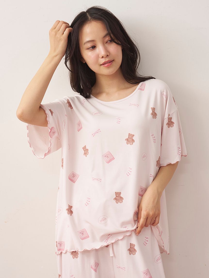 gelato pique「ピケモチーフ柄Tシャツ」|ルームウェア|