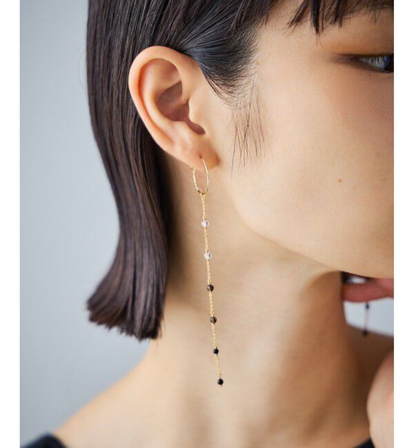 Jouete「ピアス ナチュラルストーン ステーション」|ピアス|