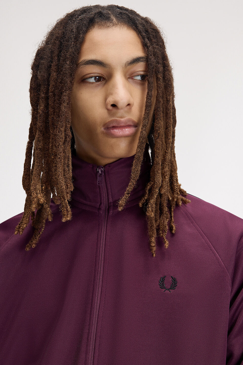 FRED PERRY 「Contrast Tape Track Jacket／フレッドペリー コントラストテープトラックジャケット」|ブルゾン・スタジャン|