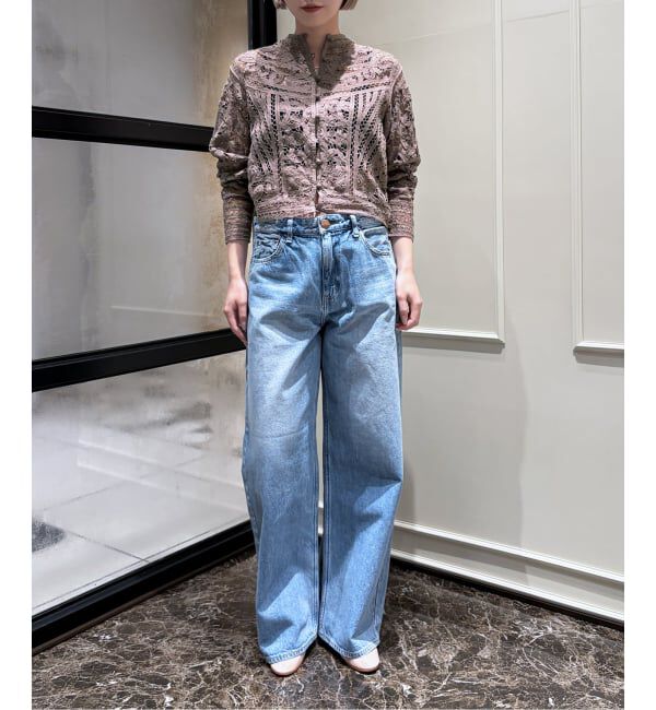 IENA LA BOUCLE「《追加》IENA LA BOUCLE バテンレースブラウス」|シャツ・ブラウス|