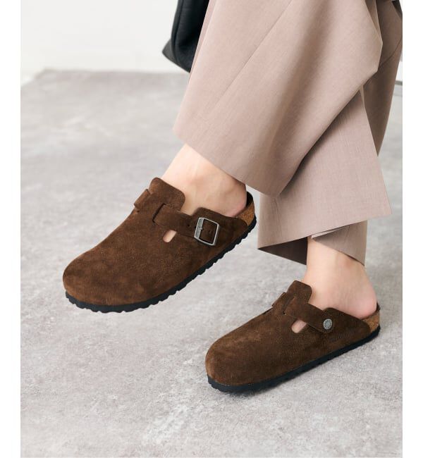 SLOBE IENA「《予約》BIRKENSTOCK/ビルケンシュトック Boston  1032048 /1031637/1033096」|スリッポン|ブラウン