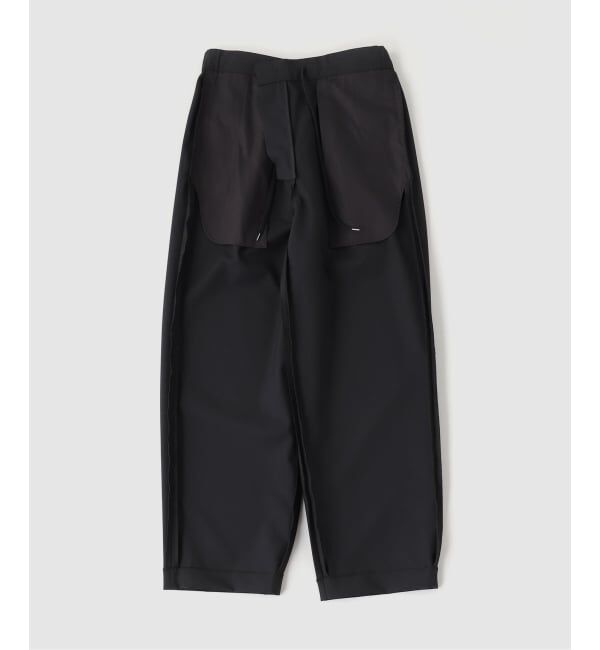 EDIFICE「ATON（エイトン）WOOL TROPICAL LOOSE FIT PANTS」|スラックス|