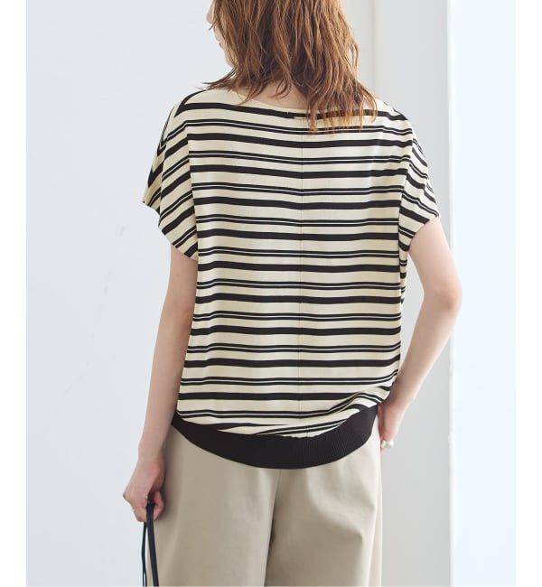 journal standard L'essage「《接触冷感/ 手洗い可能》クールタッチVネックプルオーバー」|ニット・セーター|
