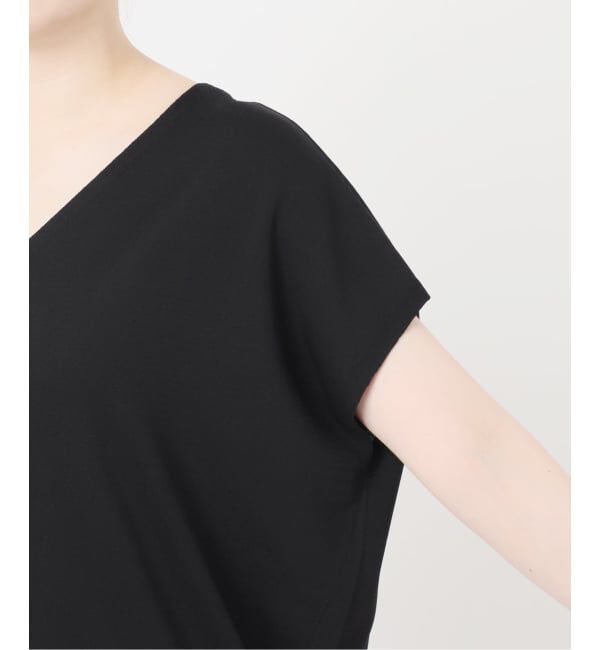 journal standard L'essage「《接触冷感/ 手洗い可能》クールタッチVネックプルオーバー」|ニット・セーター|