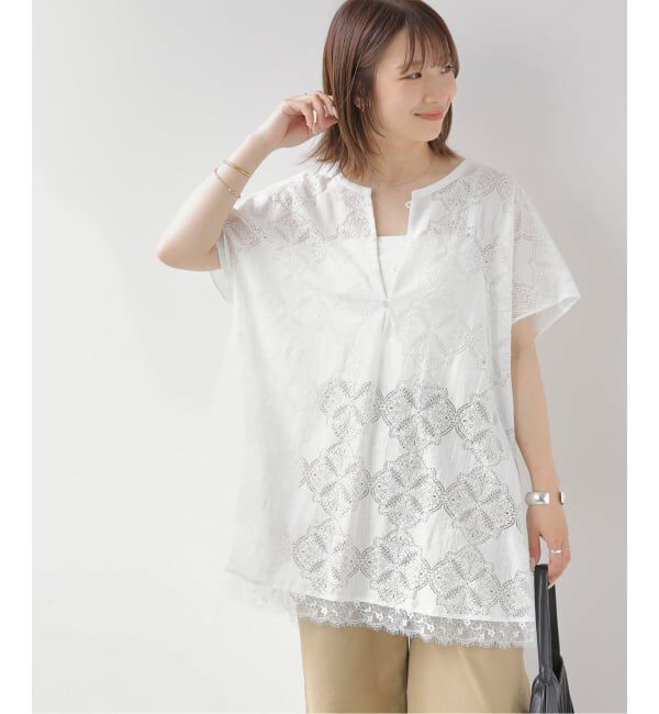 JOURNAL STANDARD relume「レースポンチョプルオーバー」|シャツ・ブラウス|
