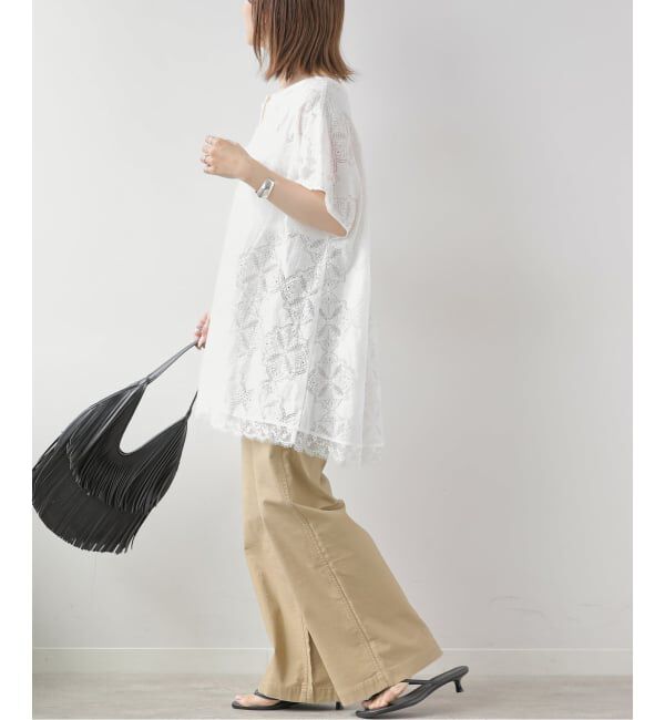 JOURNAL STANDARD relume「レースポンチョプルオーバー」|シャツ・ブラウス|