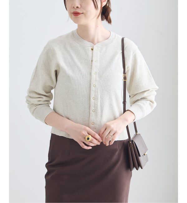 journal standard L'essage「《予約》サーマルクルーネックロングTシャツ」|Tシャツ・カットソー|