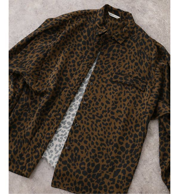 JOURNAL STANDARD「【ARCHIVE STANCE/アーカイブスタンス】 Leopard dolman S SHIRT」|シャツ・ブラウス|