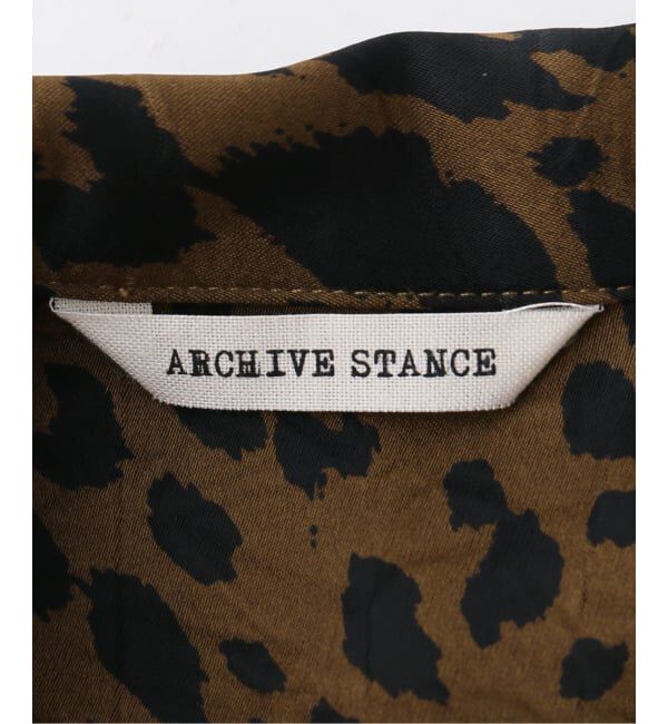 JOURNAL STANDARD「【ARCHIVE STANCE/アーカイブスタンス】 Leopard dolman S SHIRT」|シャツ・ブラウス|