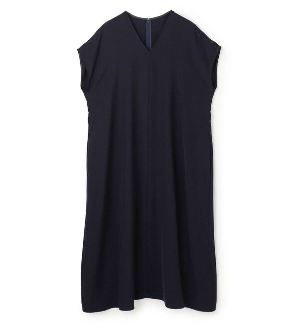 BEIGE,「VIRGILE / Vネックリラックスワンピース」|ワンピース|