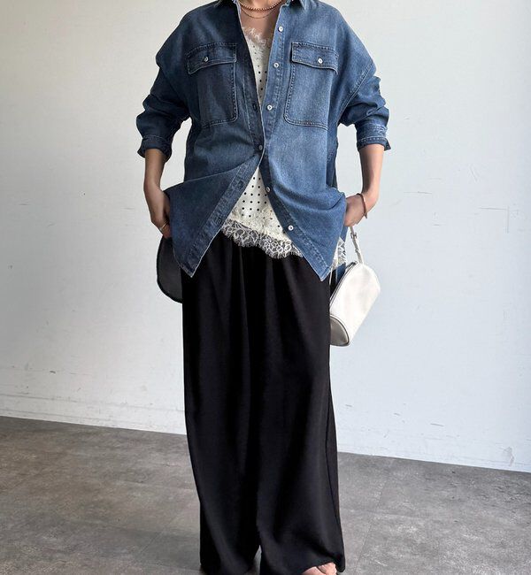  「【Healthy denim】Almond」|シャツ・ブラウス|