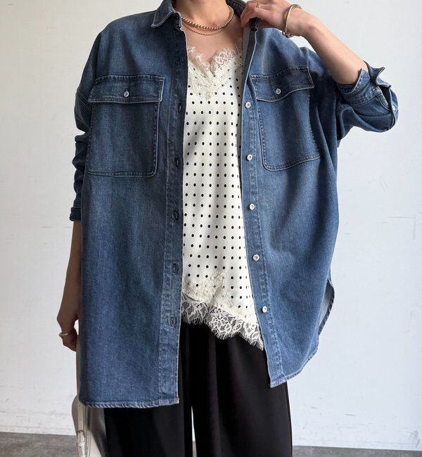  「【Healthy denim】Almond」|シャツ・ブラウス|