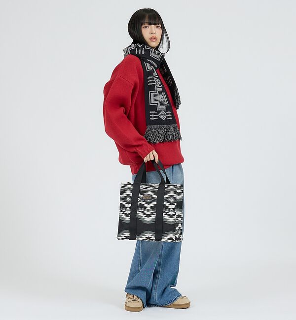 ABAHOUSE「【PENDLETON / ペンドルトン】KNIT MUFFLER / HARDI」|マフラー|
