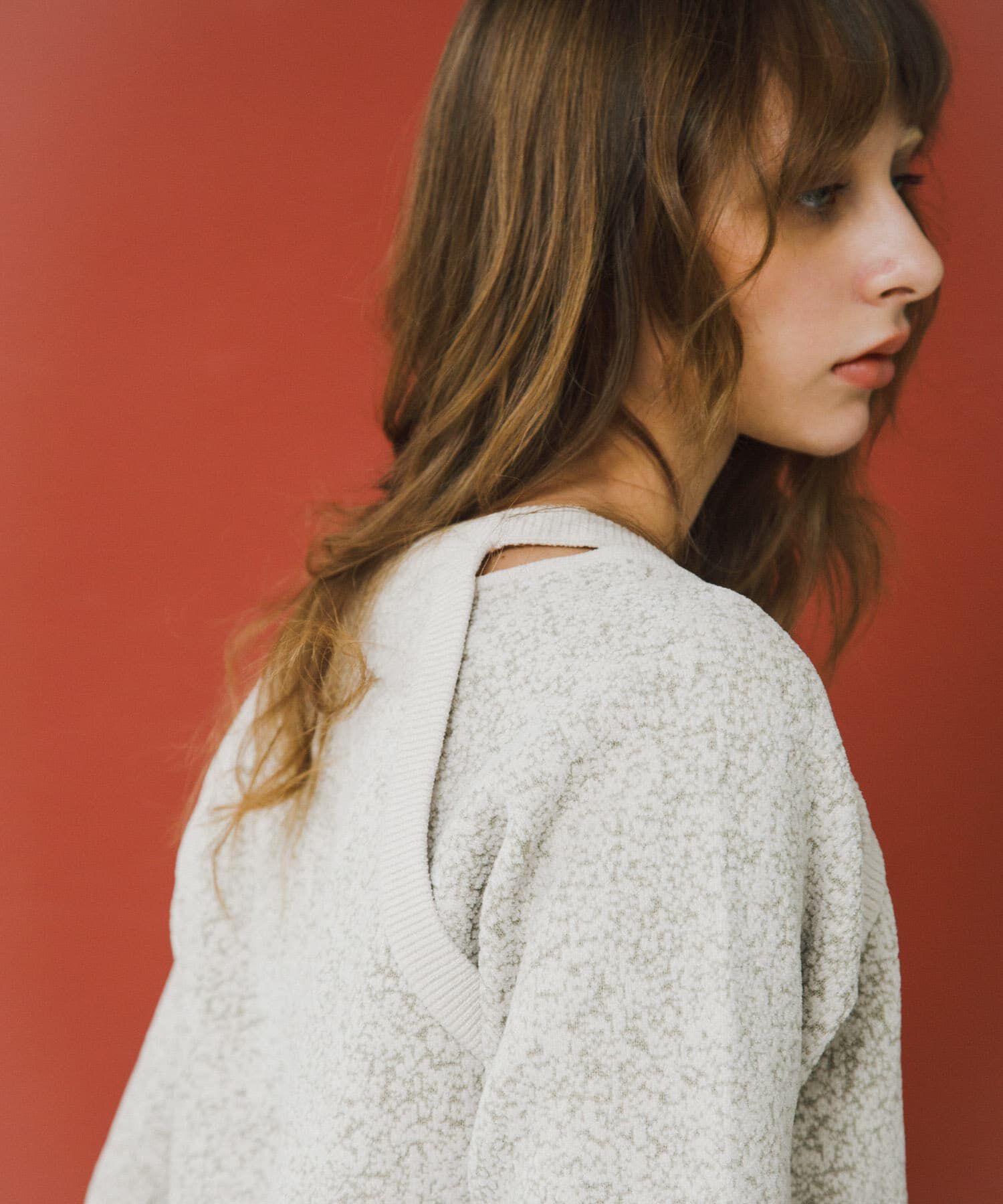 LAATO「jacquard shortsleeve knit」|ニット・セーター|